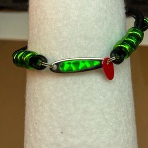 Fishing lure bracelet